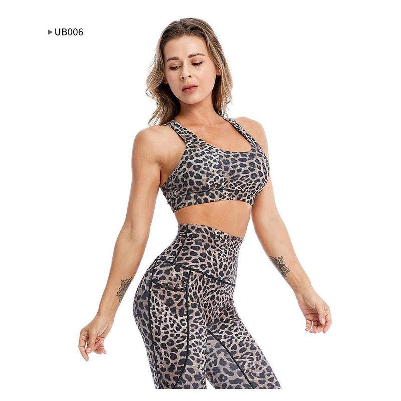 High Impact Yoga Outfit 2 Pc Set